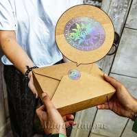 Наклейки голография Оригинал 20мм, 1лист (49шт)