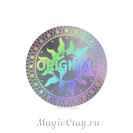 Наклейки голография Оригинал 20мм, 1лист (49шт)