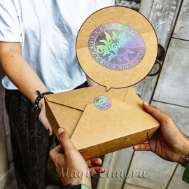 Наклейки голография Оригинал 20мм, 1лист (49шт)