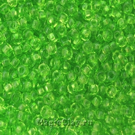 Бисер чешский 8/0 Прозрачный, 50220 Olivine, 50гр