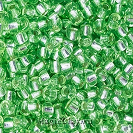 Бисер чешский 10/0 Кристалл, 78154 Light Green, 50гр