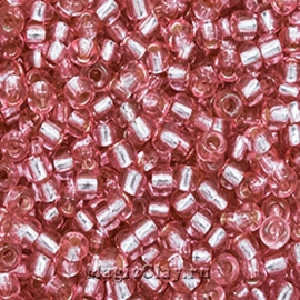 Бисер чешский 10/0 Кристалл, 78193 Pink, 50гр