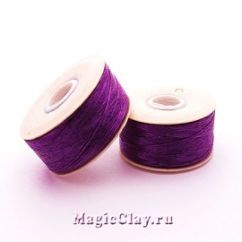 Нить NYMO для бисероплетения, размер D, цвет Фиолетовый Темный