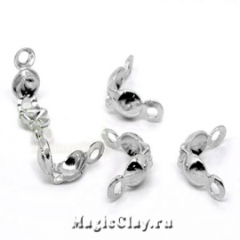 Каллоты 8х4мм, цвет стальной, 10гр (~115шт)