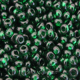 Бисер чешский 10/0 Прозрачный, 50060 Chrysolite, 41гр
