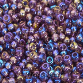 Бисер чешский 10/0 Прозрачный, 21060 Amethyst, 41гр