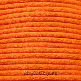 Шнур нейлоновый 2мм Оранжевый, 5 метров