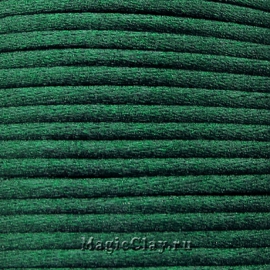 Шнур нейлоновый 2мм Зелёный Тёмный, 5 метров