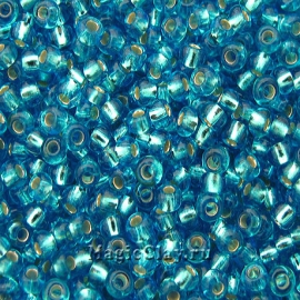 Бисер чешский 10/0 Прозрачный, 67030 Aquamarine, 41гр