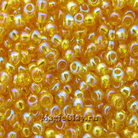 Бисер чешский 10/0 Прозрачный, 81060 Light Orange, 41гр