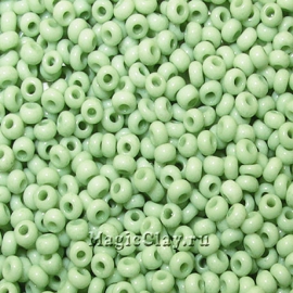 Бисер чешский 10/0 Пастельные тона, 03162 Peridot, 41гр