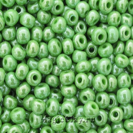Бисер чешский 10/0 Непрозрачный, 58230 Light Green, 41гр