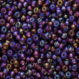 Бисер чешский 10/0 Прозрачный, 27069 Amethyst, 41гр