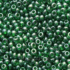 Бисер чешский 10/0 Прозрачный, 56120 Chrysolite, 41гр