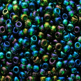 Бисер чешский 10/0 Прозрачный, 51060 Chrysolite, 41гр