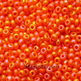 Бисер чешский 11/0 Непрозрачный, 94140 Orange, 41гр