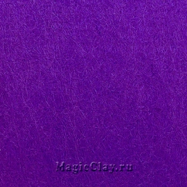 Фетр для рукоделия жесткий 20*30см, цвет Фиолетовый