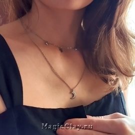 Цепочка Якорная 2,5x2мм, спаяны, сталь, 1м